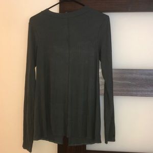 Cute Sweater with Back Slit